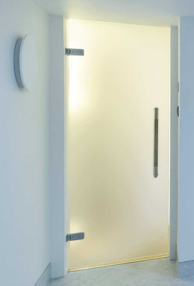 Home Spa frosted Glass Door