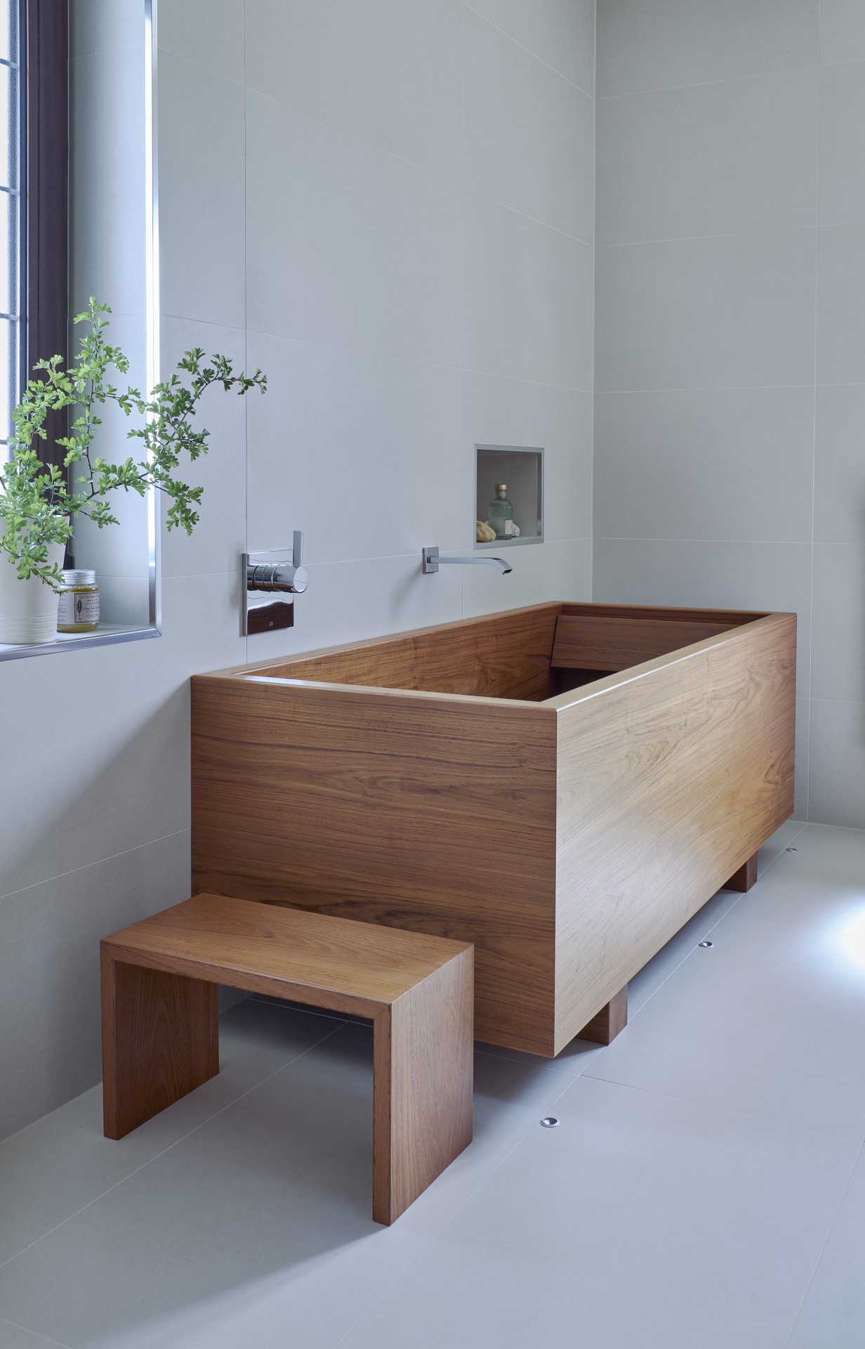 Handmade Teak Bath