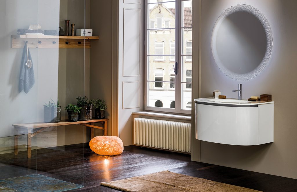 Contact Us - Vision Build. Photo of a luxury bathroom interior.