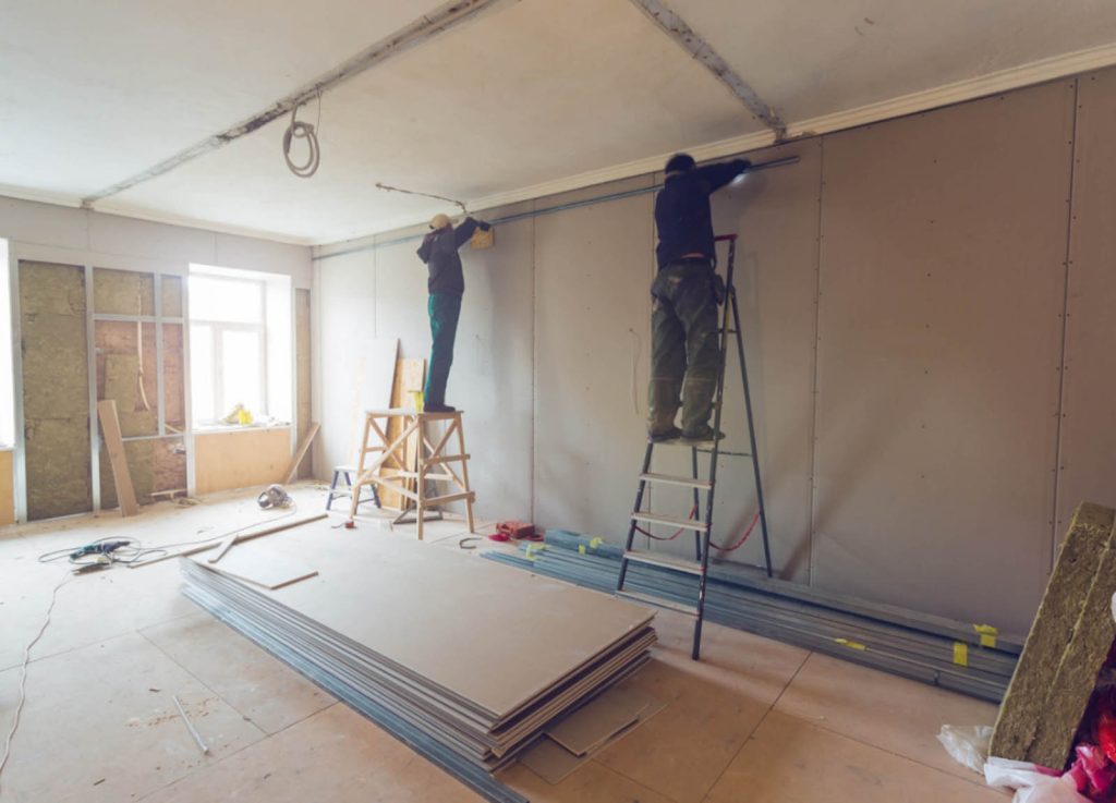 Vision Build team building interior of new build property